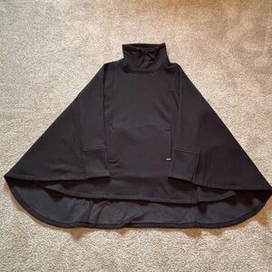 UGG Black Knit Poncho/Cape